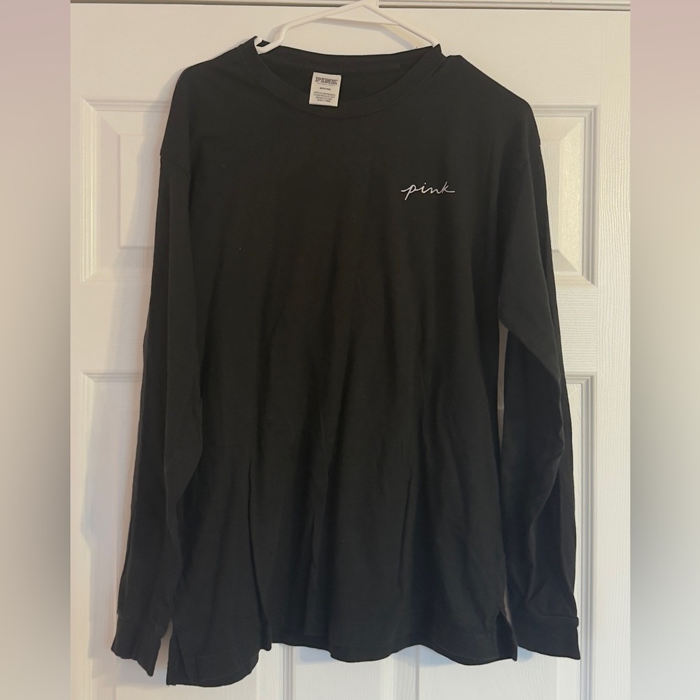 PINK Victoria's Secret Black Long Sleeve